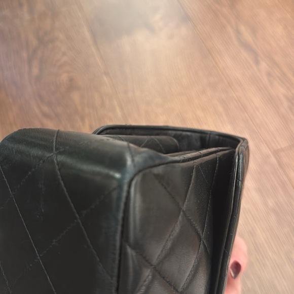 Vintage Chanel double-sided single flap bag 100% authentic - Picture 14 of 16